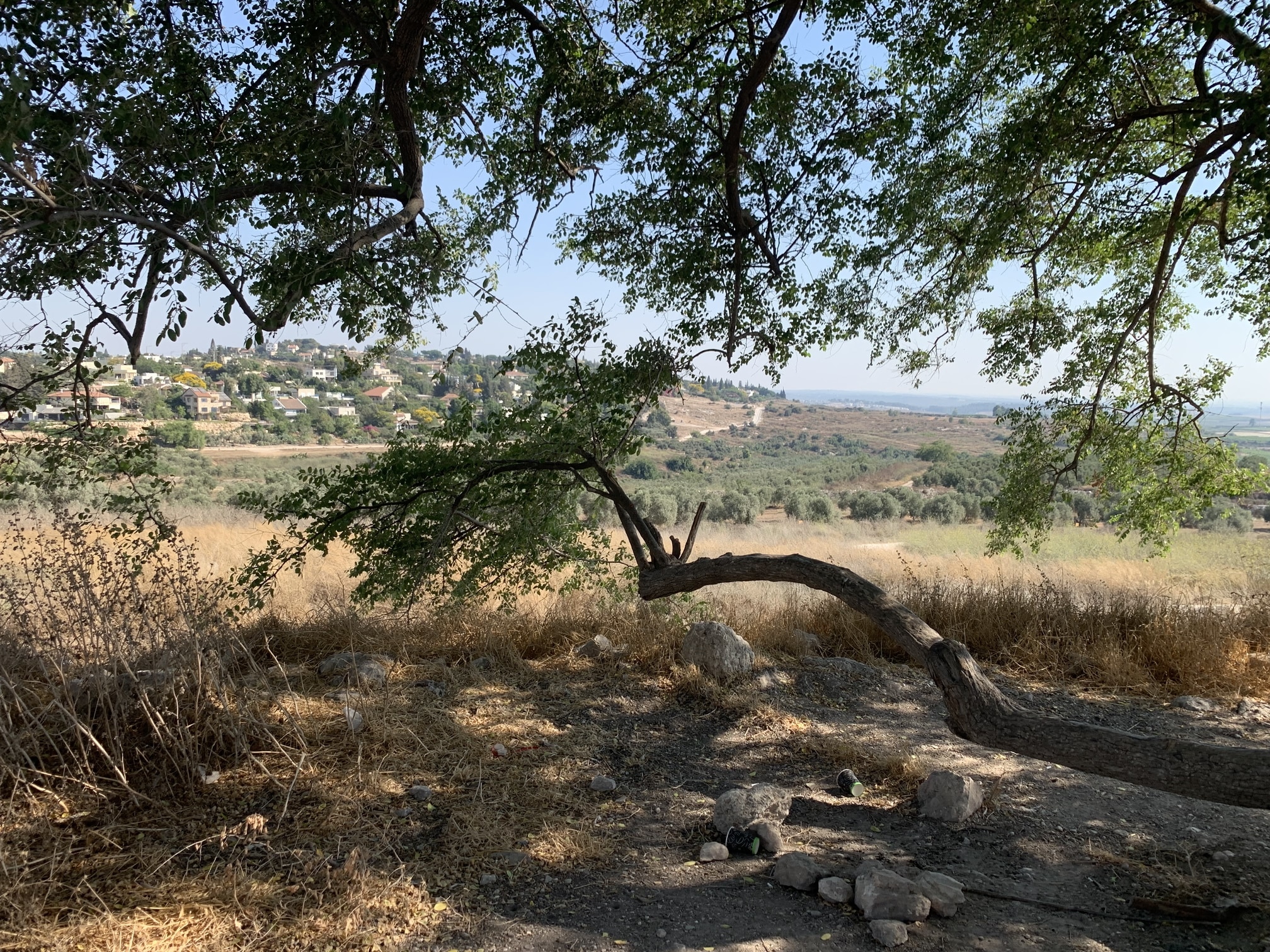 תל גזר כרמי יוסף תצפית בצל