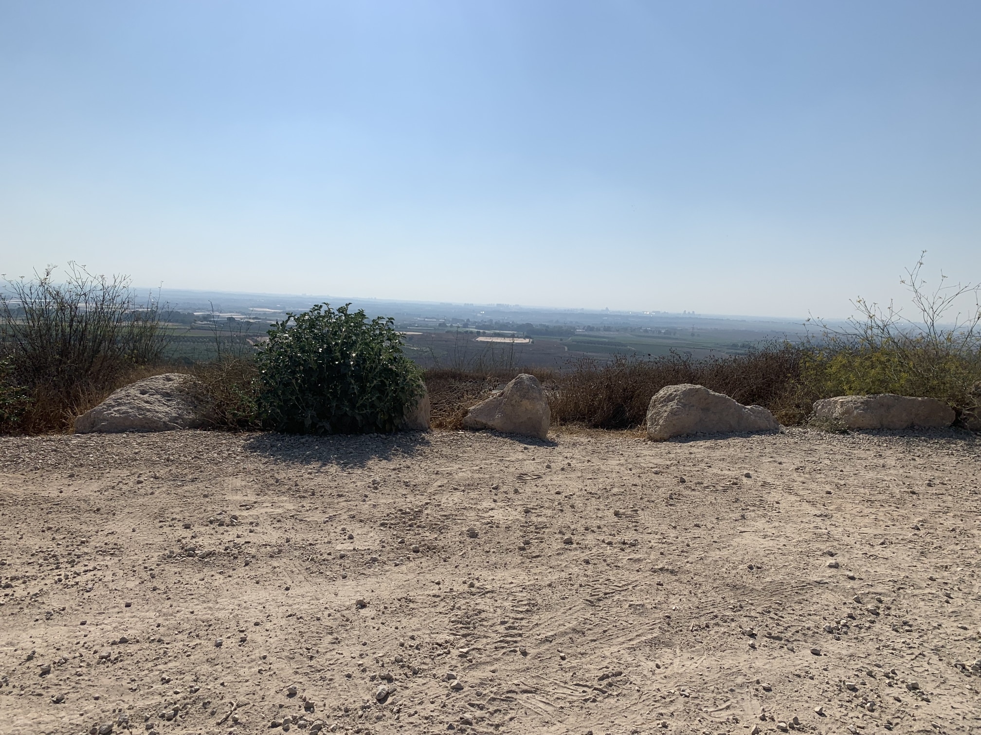 תל גזר כרמי יוסף תצפית