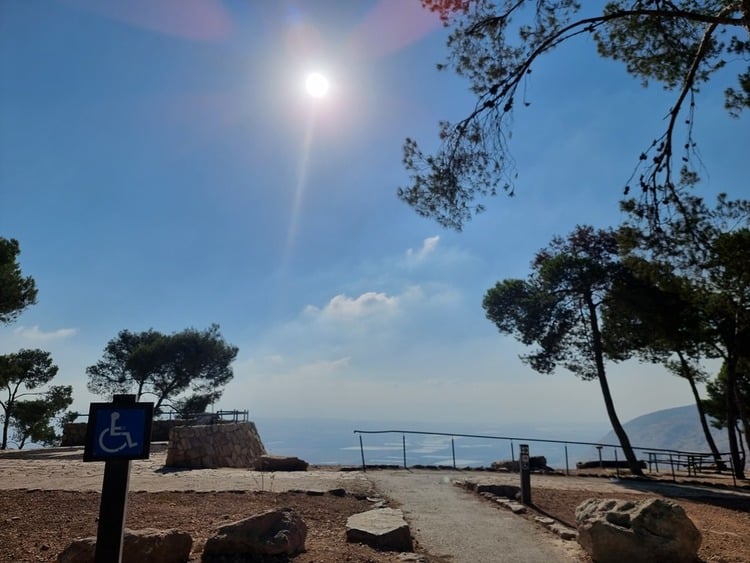 חניון ומצפור הר שאול נוף