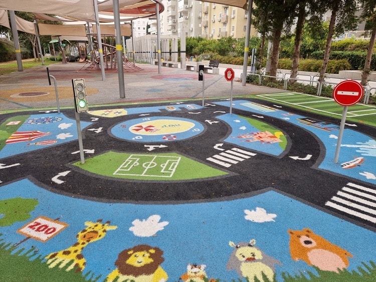 גן המוזיקה ראשון לציון משחק זהירות בדרכים