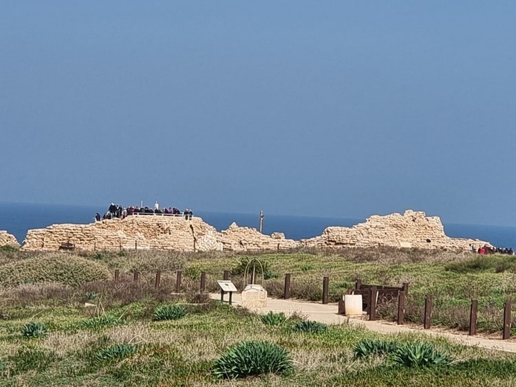 גן לאומי אפולוניה נוף לים