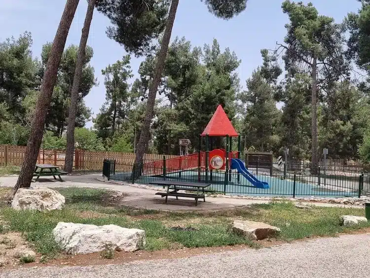 פארק עין זיתים מתקני משחקים