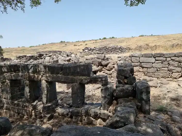 גן לאומי כורזים שרידים היסטוריים