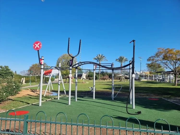 גן החבל שוהם מתקן נינגה ספורט